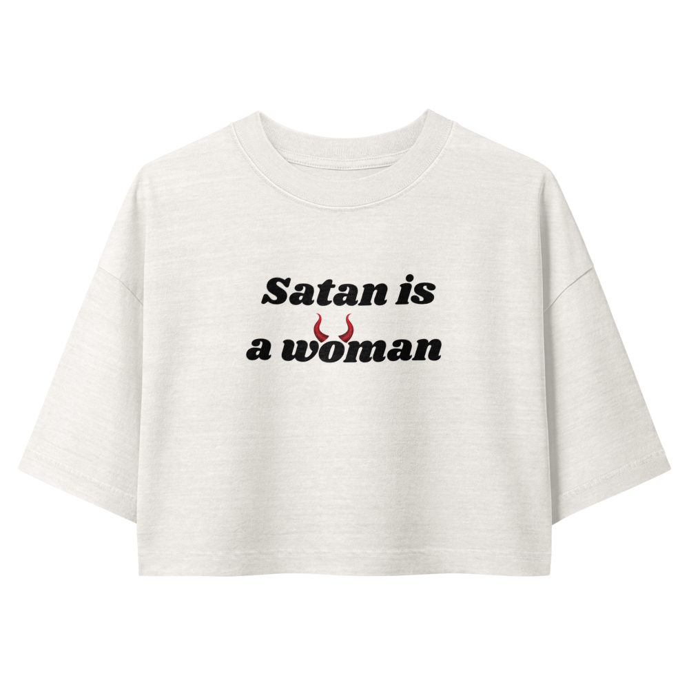 Satan Is a Woman Crop Top